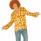 chemise hippie homme, déguisement de hippie, costume de hippie, costume années 70, déguisements années 70, accessoire déguisement hippie, accessoire hippie déguisement Déguisement Hippie, Chemise Velours à Fleurs
