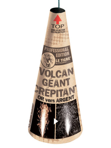 feux d'artifice automatique, feux d'artifice de proximité, feux d'artifices volcans, achat feux d'artifice paris, feux d'artifices pyragric, volcan, fontaines, artifice jardin Feux d’Artifices, Volcans, Volcan Géant Crépitant