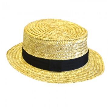 canotier, canotiers en paille, canotiers, chapeaux canotiers, chapeaux paille, accessoires canotiers Canotier en Paille