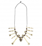 collier d\u0027os déguisement, collier homme des cavernes déguisement, collier d\u0027os