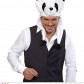 chapeau de panda, chapeaux d'animaux, chapeaux humoristiques, accessoires déguisement de panda Chapeau de Panda