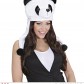 chapeau de panda, chapeaux d'animaux, chapeaux humoristiques, accessoires déguisement de panda Chapeau de Panda