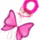 ailes de déguisement, ailes pour se déguiser, ailes de fées, ailes de fée, ailes roses, ailes de fée rose Ailes de Fée avec Halo