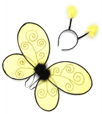 ailes de déguisement, ailes pour se déguiser, ailes d'abeille Ailes d’Abeille, Kid