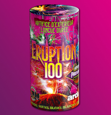 feux d'artifice automatiques, feux d'artifice de proximité, achat feux d'artifice paris, fontaines, feux d'artifices ardi Feux d’Artifices, Fontaines, Eruption 100