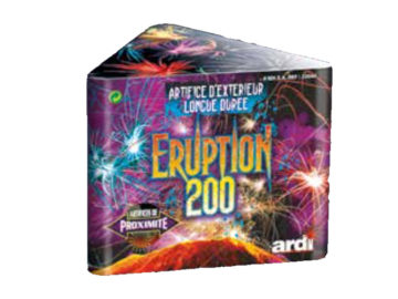 feux d'artifice automatiques, feux d'artifice de proximité, achat feux d'artifice paris, fontaines, feux d'artifices ardi Feux d’Artifices, Fontaines, Eruption 200