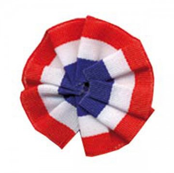 cocarde france, décorations france, accessoires france, accessoire euro 2016, supporter france, bleu blanc rouge, décoration de maire Cocarde France