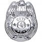 insigne de police, badge de police, insigne FBI, fausse plaque de police, accessoire déguisement de policier, faux badge de police américaine, insigne de déguisement Badge de Police City