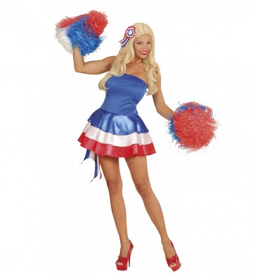 déguisement de miss france, déguisement france, pompom girl france, supporter france, supporter équipe de france, costume de miss france Déguisement Miss France