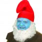 bonnet de schtroumpf, chapeau de schtroumpf, accessoire déguisement de nain Bonnet de Nain, Rouge
