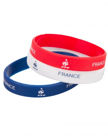 accessoire de supporter france, bracelets france, euro 2016, accessoires euros 2016, accessoires pour supporter france Bracelets de Supporter France, FFF, x 3