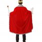 cape royale déguisement, cape de roi déguisement, cape de déguisement de roi, cape rouge déguisement royale, accessoire déguisement, accessoire déguisement de roi Cape de Roi, avec Couronne