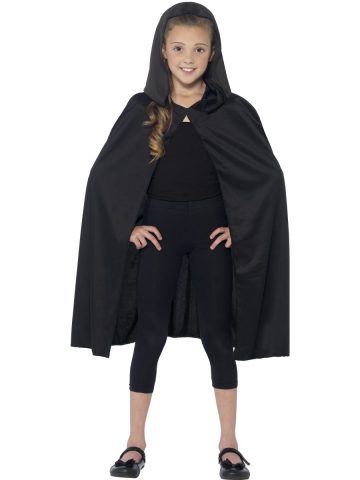 cape noir enfant, cape halloween enfant, cape pour enfant halloween, cape de vampire halloween, cape à capuche enfant, cape halloween enfant, cape noire capuche enfant Cape Noire à Capuche, Enfant