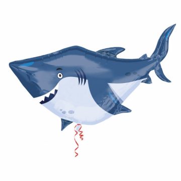ballon hélium, ballon animaux, ballon requin, ballon poisson, ballon à l'hélium, ballon aluminium, ballon mylar Ballon Aluminium, Poisson Requin Géant