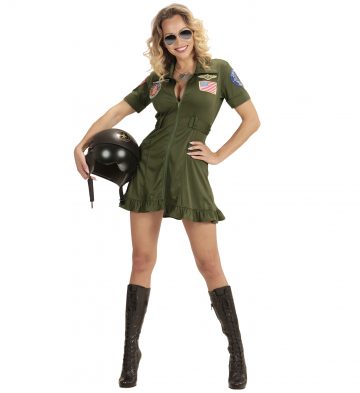 déguisement de pilote femme, costume pilote femme, déguisement femme, costume de pilote adulte, déguisement pilote adulte, déguisement pilote sexy, déguisement top gun femme, déguisement pilote de chasse, costume pilote de chasse sexy Déguisement Pilote de Chasse, Top Gun Sexy