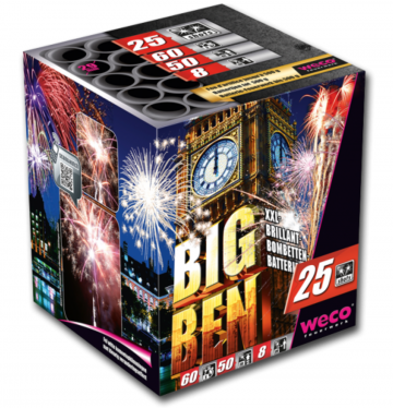 feux d'artifices big ben XXL 500, feux d'artifice automatiques, achat feux d'artifice paris, feux d'artifices compacts, feux d'artifices weco Feux d’Artifices, Compacts, Big Ben XXL 500, 1mn