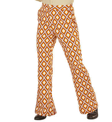 soirée disco, déguisement disco, pantalon pattes d'eph, pantalon disco, pantalon pattes d'éléphant, pantalon années 70 homme, pantalon homme disco Déguisement Disco, Pantalon Groovy, Rhombus H