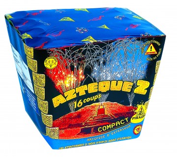 feu d'artifice aztèque, feux d'artifice automatiques, achat feux d'artifice paris, feux d'artifices compacts, feux d'artifices pyragric Feux d’Artifices, Compacts, Aztèque 2