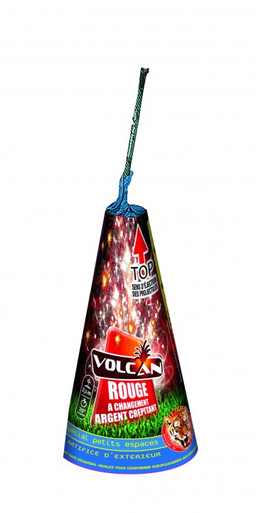 feux d'artifice automatique, feux d'artifice de proximité, feux d'artifices volcans, achat feux d'artifice paris, feux d'artifices pyragric Feux d’Artifices, Volcans, Volcan PM, Rouge ou Vert