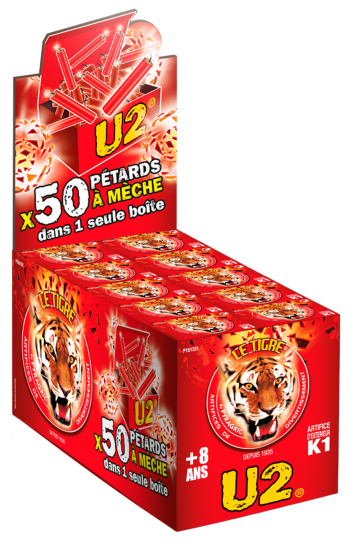 pétards, pétards et fumigènes, pyragric, acheter des pétards à paris Pétards, Le Tigre U2