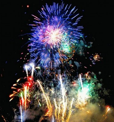 feu d'artifice automatique