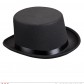 chapeaux haut de forme, chapeau haut de forme, chapeaux haut de forme paris, chapeaux paris, chapeau haut de forme noir Chapeau Haut de Forme, Feutre Noir et Ruban Satin