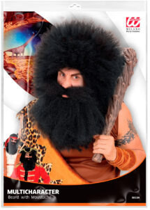 postiche, barbe noire, fausse barbe