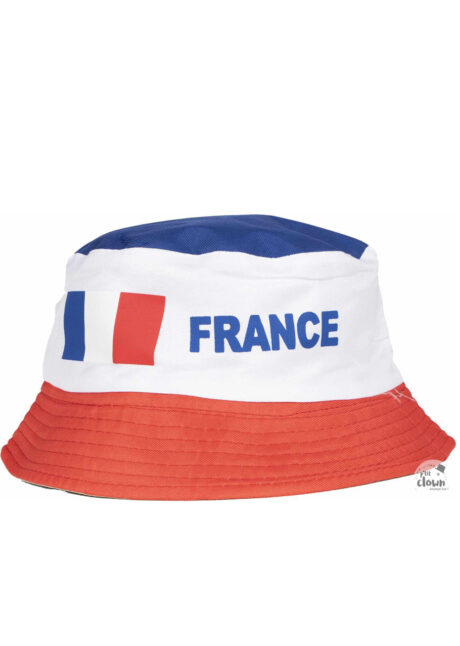 bob France, chapeau france, chapeau supporter France, Bob de Supporter, France