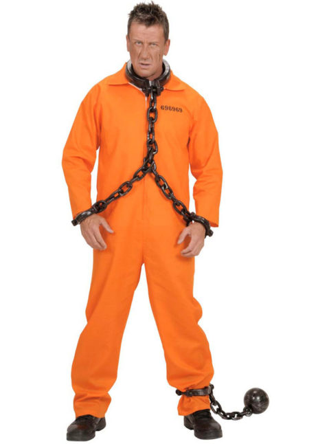 boulet de prisonnier, faux boulet de prisonnier, menottes déguisement,accessoire déguisement, accessoire halloween, fausse chaine de prisonnier, accessoire déguisement prisonnier, Boulet de Prisonnier ou de Fantôme