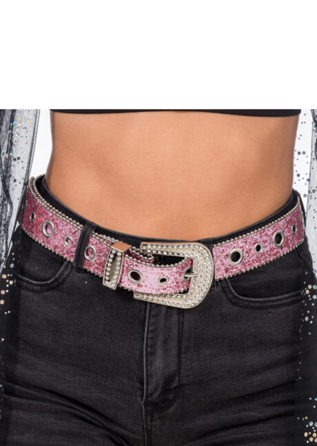 ceinture rose paillettes, ceinture coachella, ceinture strass, Ceinture Rose, Paillettes et Strass