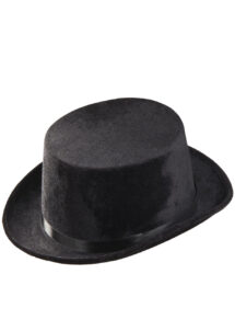 chapeau haut de forme, chapeau années 30, haut de forme noir