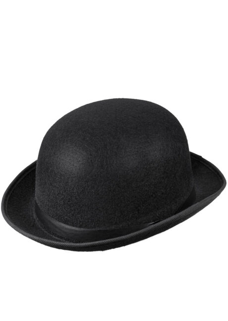 chapeau melon feutre noir, chapeau melon années 20, chapeau melon Dupont, Chapeau Melon, Feutre Noir