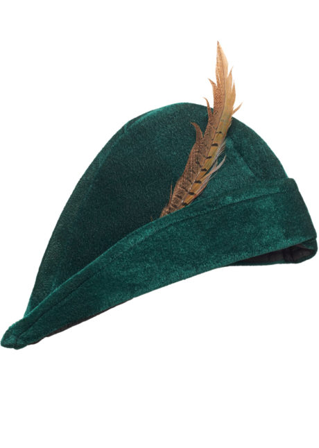 chapeau robin des bois, chapeaux de robin des bois, accessoire déguisement robin des bois, Chapeau Robin des Bois