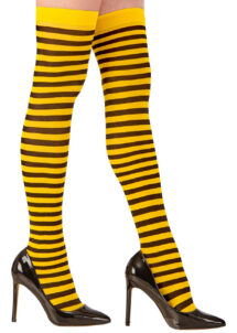 chaussettes abeille, bas abeille, collants abeille