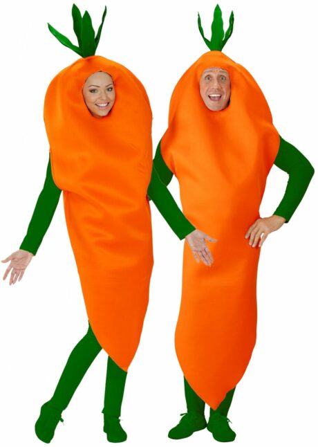 déguisement de carotte, costume carotte, déguisement fruits et légumes, déguisement de carotte adulte, Déguisement de Carotte – Costume de Légume