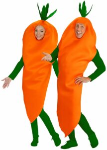 déguisement de carotte, costume carotte, déguisement fruits et légumes, déguisement de carotte adulte