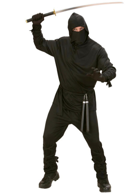 déguisement de ninja homme, déguisement de ninja adulte, costume de ninja, déguisement japonais homme, déguisement asie adulte, Déguisement de Ninja