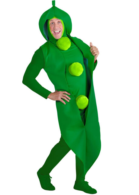 déguisement petit pois, déguisement légume adulte, costume légume, Déguisement de Petit Pois