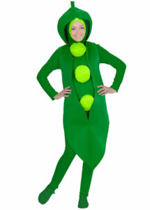 déguisement de petit pois, déguisement humoristique, déguisement de légume adulte, costume légume femme, costume légume adulte, costume petit pois femme, déguisement légume adulte, déguisement petit pois femme