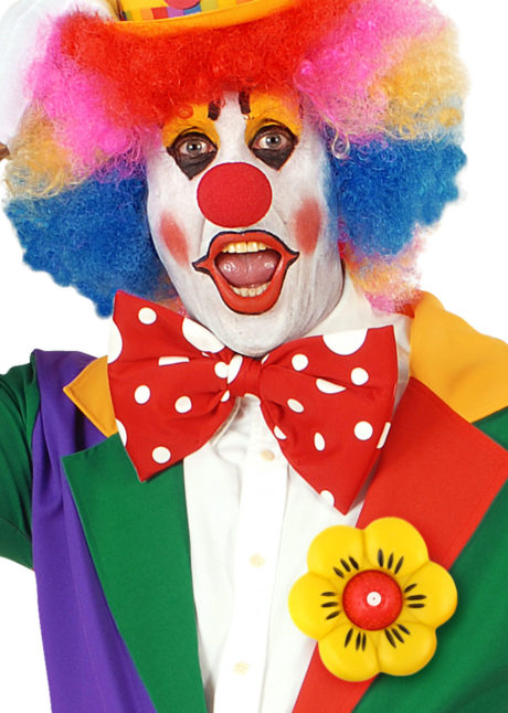 fleur lance eau, fleur de clown, accessoire clown déguisement, accessoire déguisement de clown, fleur lance eau en plastique, Fleur Lance Eau de Clown