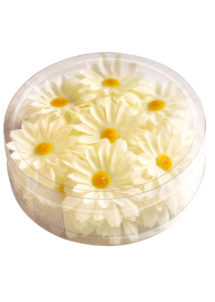 fleurs en tissu, fleurs tissu décorations, fleurs de décorations en tissu