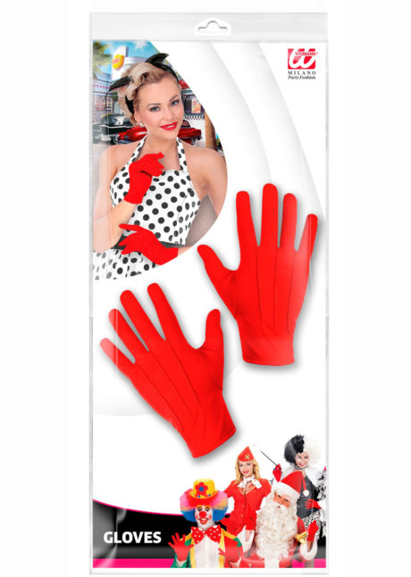 gants rouges, gants de couleur, accessoires gants déguisement, gants homme déguisement, accessoire déguisement, gants déguisement, Gants Courts, Rouges