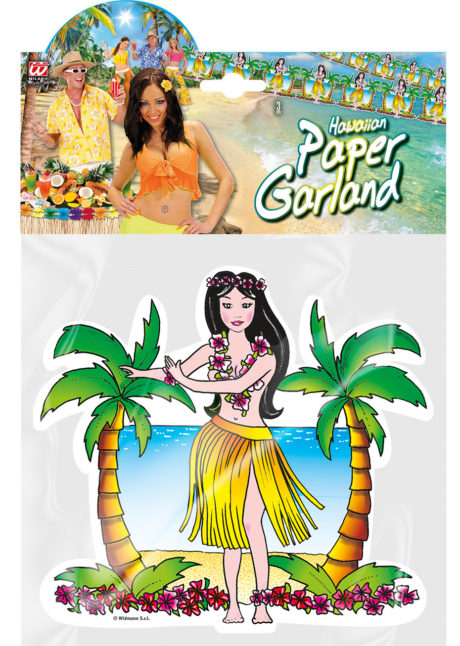 guirlande Hawaï, guirlande décorations hawaiiennes, guirlande décorations tropiques, guirlandes décorations jardins, Guirlande Hawaï, Tahitienne