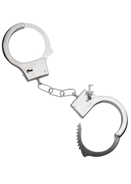 fausses menottes métal, accessoire police déguisement, accessoire prisonnier déguisement, accessoire déguisement police, menottes accessoire déguisement, accessoire déguisement menottes, Menottes Métal