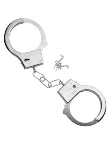 fausses menottes métal, accessoire police déguisement, accessoire prisonnier déguisement, accessoire déguisement police, menottes accessoire déguisement, accessoire déguisement menottes
