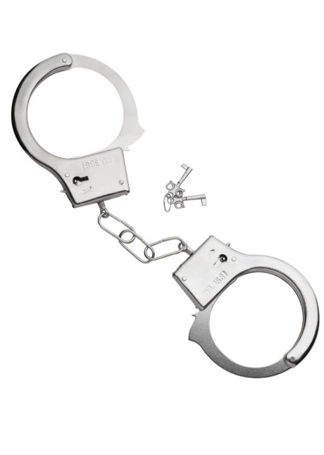 fausses menottes métal, accessoire police déguisement, accessoire prisonnier déguisement, accessoire déguisement police, menottes accessoire déguisement, accessoire déguisement menottes, Menottes Métal