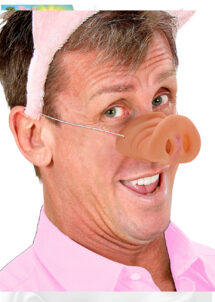 nez de cochon, groin de cochon, déguisement de cochon