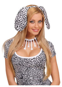 oreilles de chien, serre tête oreilles de chien, déguisement chien accessoire