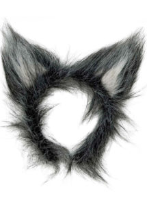 oreilles de loup, serre tête oreilles de loup, déguisement loup accessoire