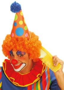 accessoire peigne clown déguisement, accessoire clown déguisement, accessoire déguisement clown, faux peigne, peigne géant de clown